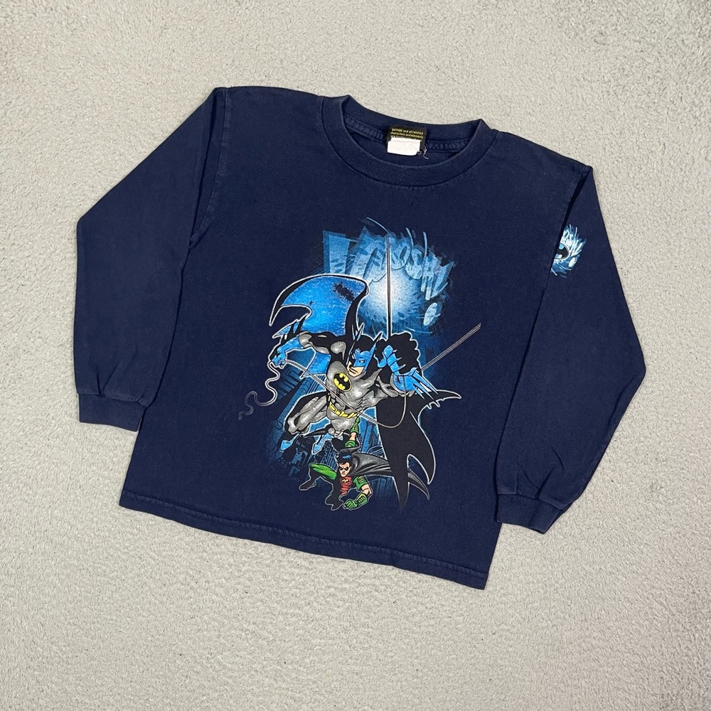 Kids Vintage y2k Batman long sleeve T-shirt